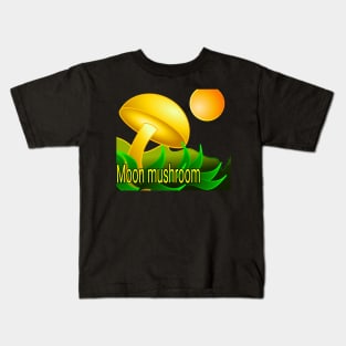 moon mushroom Kids T-Shirt